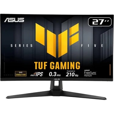Asus Tuf Gaming VG27AQ5A 27 Inç 210Hz 0.3ms 2k Qhd Adaptive Sync Fast IPS Gaming