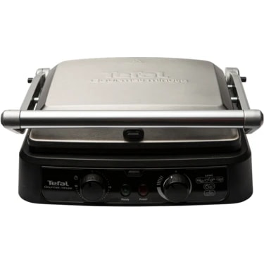 Tefal Grill Gourmet Minute 6 Dilim Kapasiteli 2000 Watt Izgara ve Tost Makinesi -