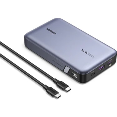 Ugreen 20.000 Mah 100W Pd Hızlı Şarj Powerbank 2xusb-C, 1xusb-A -