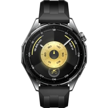 Huawei Watch GT 6 46 mm - Siyah (21 güne varan pil ömrü, Sağlık Takibi, Bisiklet Özelliği, iOS &