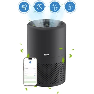 Sinbo SAP-5508 Akıllı H13 Hepa Filtreli Wifi Özellikli Akıllı Hava