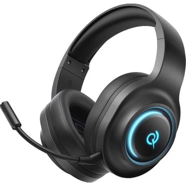 Qcy Heroad V200 Rgb 7.1 Kablosuz Gaming Oyuncu Kulaklığı 3 Modlu (Bt, 2.4ghz, Type-C)