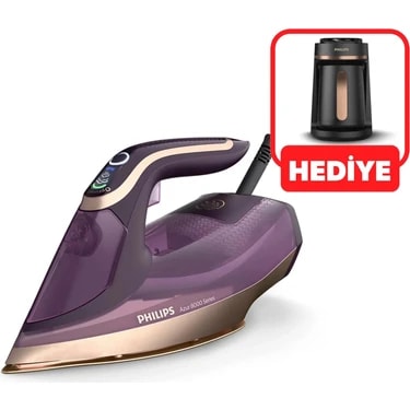 Philips Azur Buharlı Ütü 3000 Watt Dikey Buhar Özelliği ile Hızlı Isınma ve Kireç