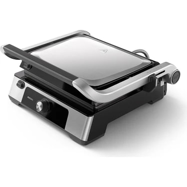 Philips 5000 Serisi 2200W Izgara ve Tost Makinesi,Çıkarılabilir Plakalar, Izgara için Tam Açılır,