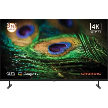 Grundig 50GQ750A 50'' 126 Ekran Uydu Alıcılı 4K Ultra HD Google Smart QLED