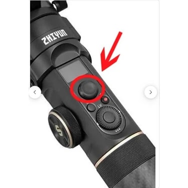 Zyun Crane 2-2s Modeli Gimbal Tuşu, Siyah Yedek Joystick