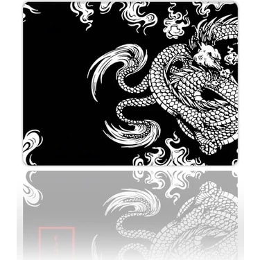 Urzuva Yin Dragon 40X30 3mm Gaming Oyuncu Mousepad, Büyük Boy Premium Mouse Pad