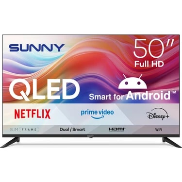 Sunny SN50QFPRL-A14S 50'' 127 Ekran QLED Uydu Alıcılı Full HD Android Smart