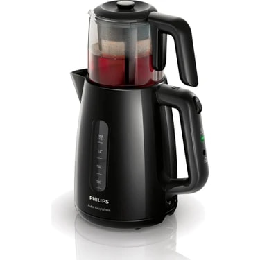 Philips Daily Collection Çay Makinesi, 1700W, 1,9 Lt Su Isıtıcısı, Otomatik Sıcak Tutma, Cam