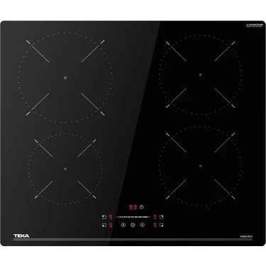 Teka - Ibc 64110 Ssm Bk - Ankastre Cam Seramik Indüksiyonlu Ocak - 7400 W - Siyah - 59 cm -