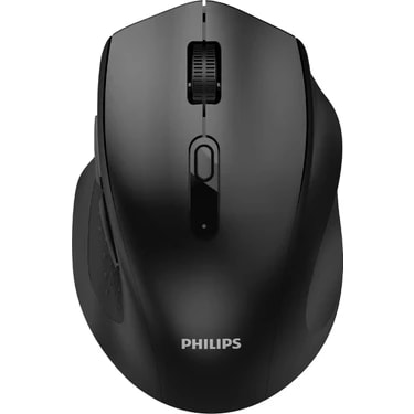 Philips SPK7547 Kablosuz Bluetooth 4000DPI 7 Tuşlu Optik Sessiz Mouse Siyah (Philips Türkiye