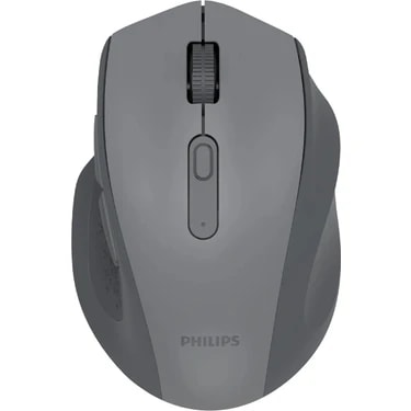 Philips SPK7547 Kablosuz Bluetooth 4000DPI 7 Tuşlu Optik Sessiz Mouse Gri (Philips Türkiye