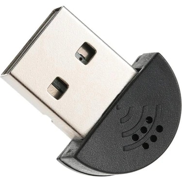Gjob USB Girişli Mini Mikrofon Laptop Pc Bilgisayar Ses Driver Adaptörü