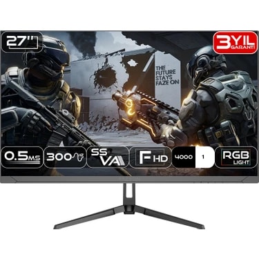 FAZEON X27F300 27" 300Hz 0.5ms HDMI DP HDR FreeSync G-Sync FHD Fast VA Gaming