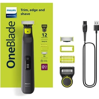 Philips OneBlade Pro QP6542/10 Elektrikli Tıraş Makinesi - Sakal & Yüz - Islak & Kuru Kullanım +