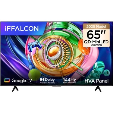 iFFALCON 65U85A 65'' 165 Ekran Uydu Alıcılı 4K Ultra HD Google QD-MiniLED Dimming