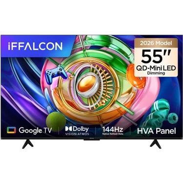 iFFALCON 55U85A 55'' 139 Ekran Uydu Alıcılı 4K Ultra HD Google QD-MiniLED Dimming