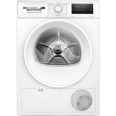 Bosch WTH22202TR Seri 4 8 kg Isı Pompalı Kurutma Makinesi A Enerji Sınıfı ile Yüksek