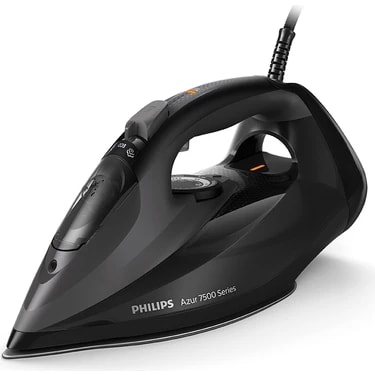 Philips 7500 Serisi Azur Buharlı Ütü 3200W, 55 g/dk Sürekli Buhar, 260 g Şok Buhar, SteamGlide