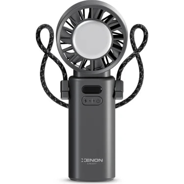 Xenon Smart El Vantilatörü | Peltier Soğutma, 100 Kademe, 3600mAh, 8300 RPM, USB-C, Askılı