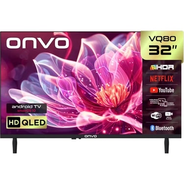 Onvo 32VQ80F2HA 32'' 82 Ekran Uydu Alıcılı HD Ready WhaleOS QLED