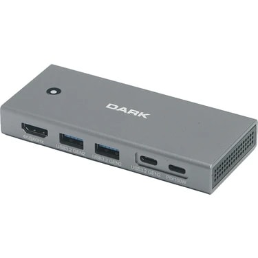 Dark U31X35 5in1 4K@60Hz HDMI, 2x USB-A , 1x Type-C 3.2 Gen2, 100W PD, Max.8TB NVMe SSD Uyumlu,