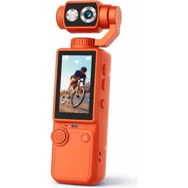 Azurtech Q8 Vlog Kamera – 32GB Hafıza Kartlı, Manuel Döner Lens, Stereo Ses, Mini Profesyonel