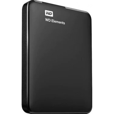 WD 500GB Elements 2.5 Taşınabilir Harici Disk USB 3.0 Yüksek Performanslı Okuma
