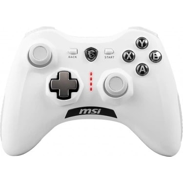 MSI GG FORCE GC30 V2 Kablosuz Beyaz Gamepad PC ve Android Uyumlu Ergonomik