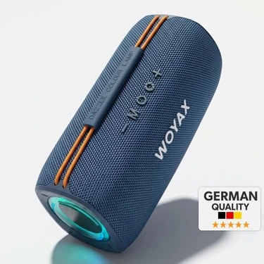 Woyax Bluetooth Hoparlör 30W Kablosuz Oval Speaker Güçlü Ses Yüksek Bass Taşınabilir Ses Bombası