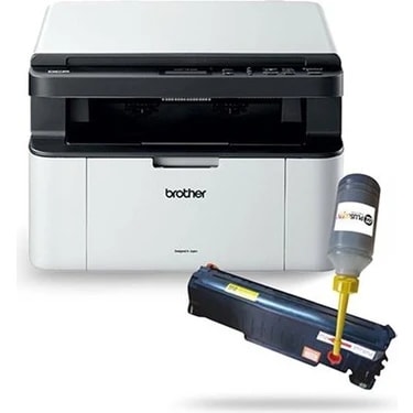 Brother Dcp 1511 Çok Fonksiyonlu Dolan Tonerli Laser Yazıcı 150 Sayfa Beyaz