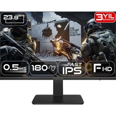 Fazeon 23.8' X24F182S 1ms 180Hz Fhd IPS Gamıng
