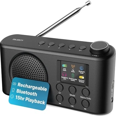 Majority Orwell Pro Taşınabilir Dab/fm Radyo Bluetooth