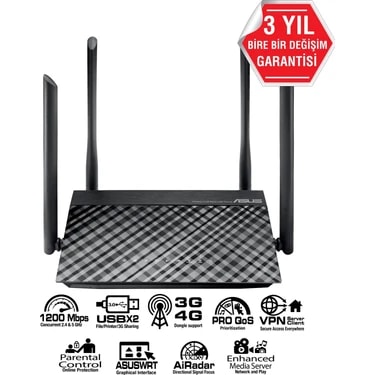 ASUS RT-AC1200 AC1200 WiFi5 Dual-Band