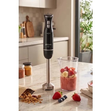 Arzum AR1139 Chefy El Blender 1500W, 2 Kademeli, Karıştırma Kabı,