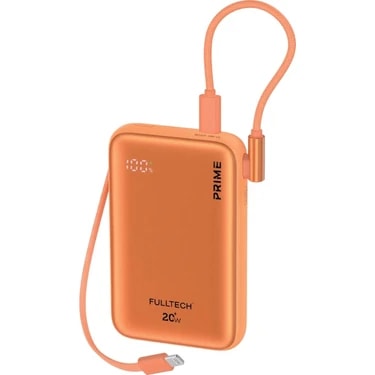 Azurtech FP47 10.000MAH Powerbank 20W Hızlı Şarj – LCD Göstergeli – Usb-C + Lightning