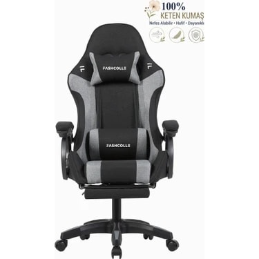 Fashcolle Dynamic Air Kumaş Grey Masajlı Oyuncu