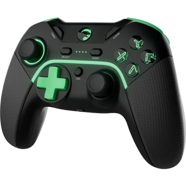 Gamepower Vitrus Hall Effect Joystickli Kablosuz Siyah Gamepad (2.4g/bluetooth) (Pc