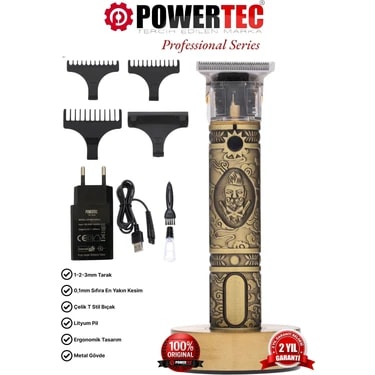 Powertec TR-1818 Sakal Ense Çizim Tıraş