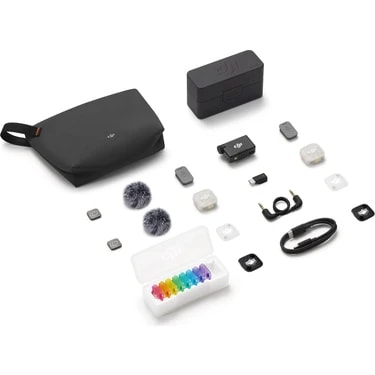DJI Mic Mini 2S (2TX + 1RX + Şarj Kutusu) | DJI Türkiye Karacasulu Garantili