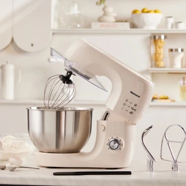 Homend Profashion 3082H Hamur Yoğurma Makinesi Krem 1200W