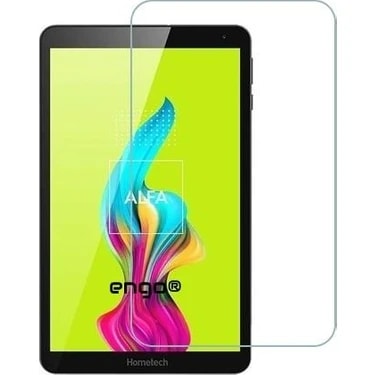 Engo Hometech Alfa 10TM Pc Ekran Koruyucu 9H Kırılmaz Esnek Nano Cam, HD Şeffaf, Tablet İçin