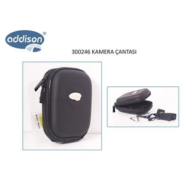 Addison 300246 Kamera Çantası Dayanıklı Kumaş Slim Tasarım Kompakt