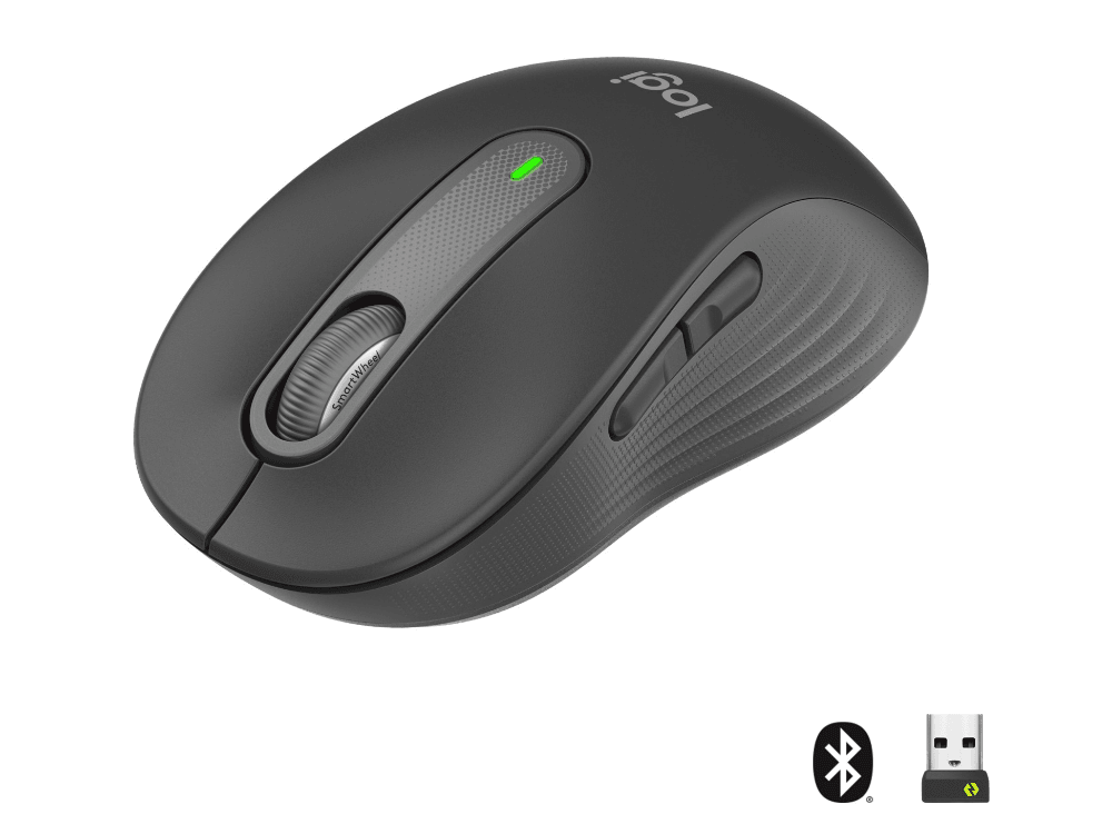 Logitech Signature M650 Küçük ve Orta Boy El için Sessiz Kablosuz Mouse