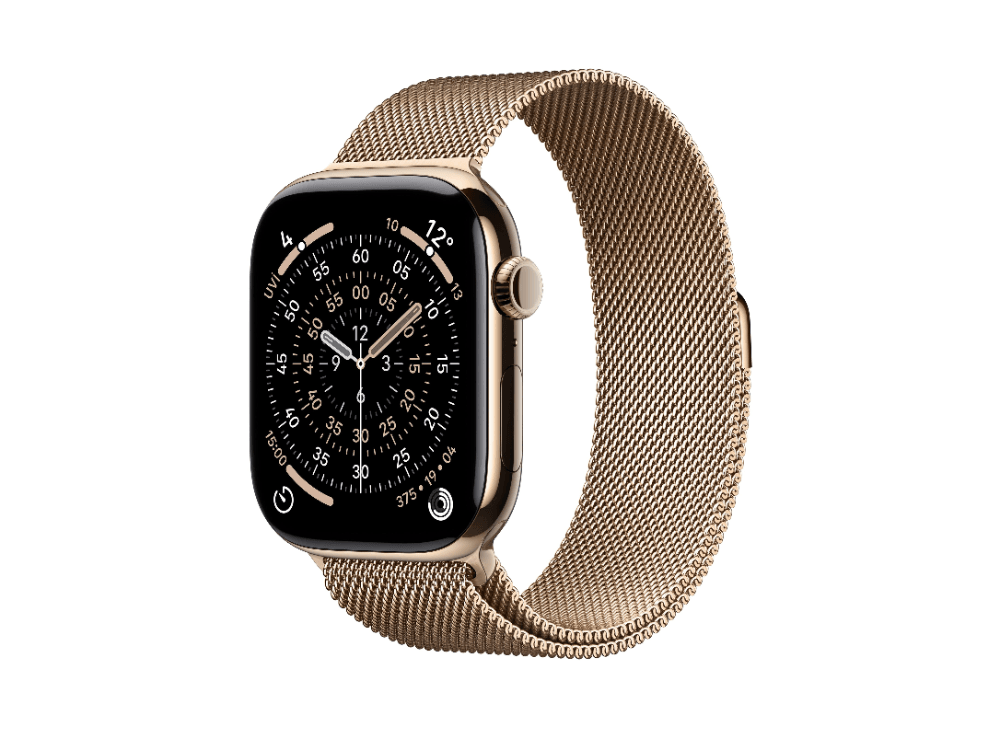 Apple Watch Series 11 GPS + Cellular 42 mm Titanyum Kasa ve Milano Loop