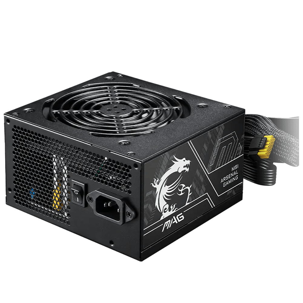 MSI MAG A750BN PCIE5 II 750W 80+ Bronze GEN 5.1 ATX 3.1 120mm Fanlı PSU