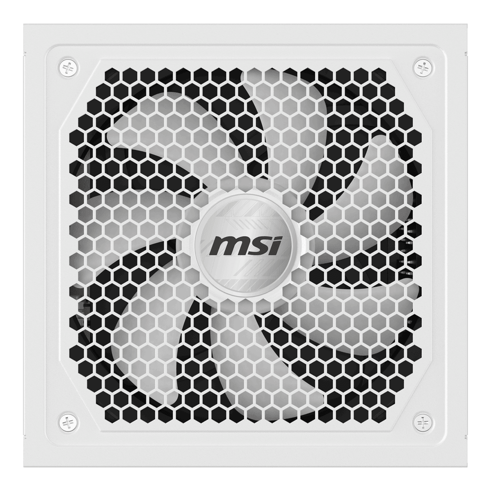 MSI MAG A1000GL WHITE 850W 80+ Gold GEN 5.1 ATX 3.1 135mm Fanlı PSU