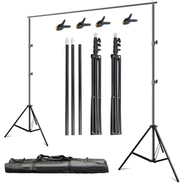 AA Plus Taşınabilir Fon Standı 2 x 3 Metre Uyumlu Kumaş ve PVC ile Hafif