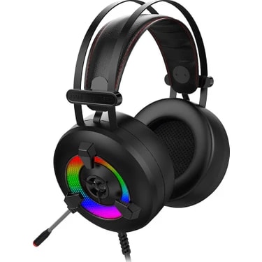 Rampage Miracle-X2 Plus Siyah RGB LED 7.1 Surround Sound System Mikrofonlu Oyuncu
