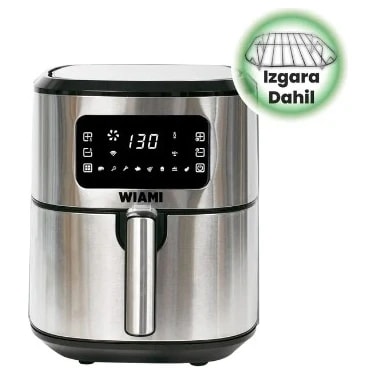 Wiami Airfryer 6.5 Lt Akıllı Yağsız Hava Fritözü